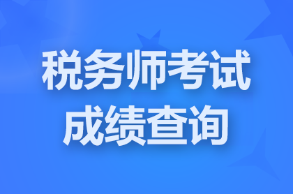 山东2024税务师成绩查询入口开通